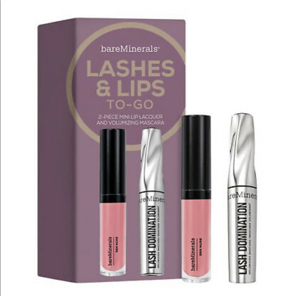 New BareMinerals lashes and lips to go